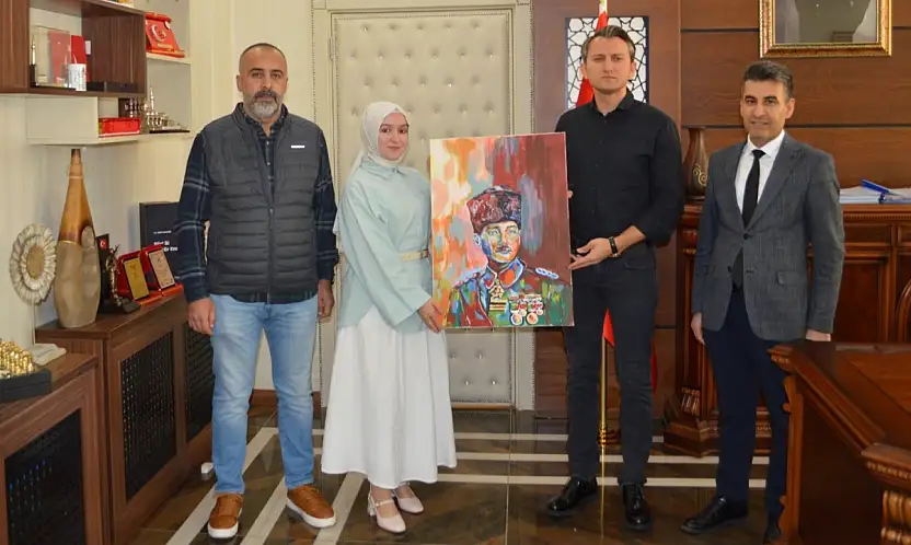 Siirt Baykan'da 10 Kasım'a Anlamlı Hediye