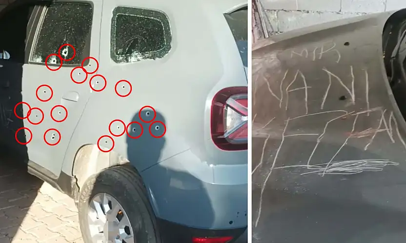 Siirt Baykan'da Husumet Kavgası Sonrası Kurşunlama Olayı: Aracı Delik Deşik Etmişler