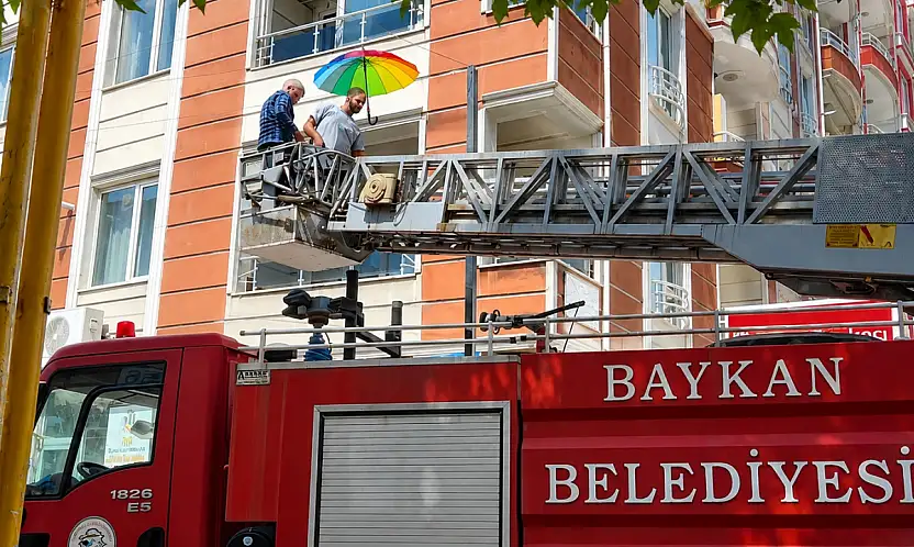 Siirt Baykan'da ''Şemsiye Sokak'' Çalışmaları Başladı