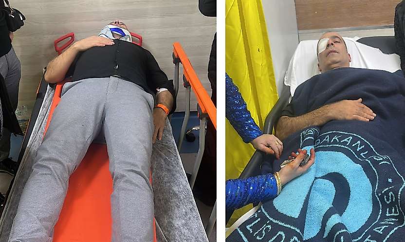 Siirt Belediyesi Müdürü Kenan Kar ve Kuzeni Tatvan Yolunda Kaza Yaptı
