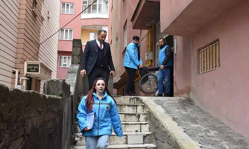 Siirt Belediyesi'nden özel bireylere ücretsiz tekerlekli sandalye bakım ve onarım hizmeti