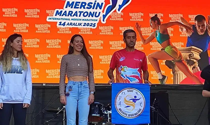 Siirt Belediyesporlu Muhittin Gürhan'dan Mersin'de birincilik