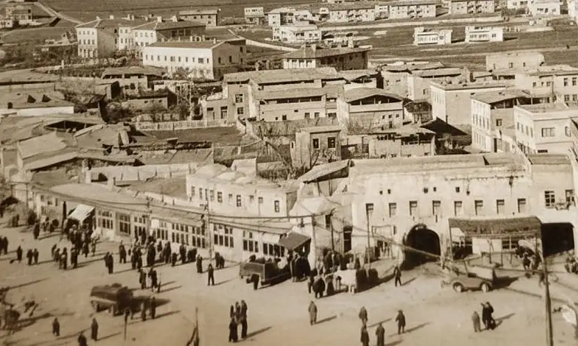 Siirt çarşısının 1963 yılına ait tarihi fotoğrafı ortaya çıktı