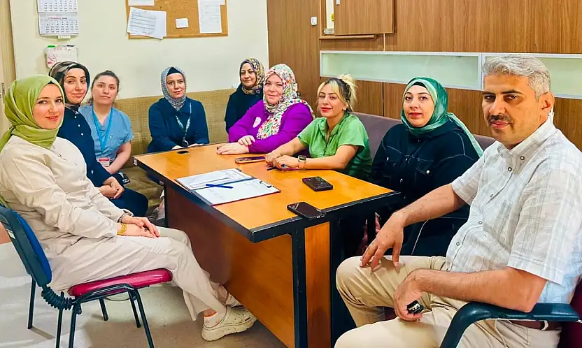Siirt EAH'de Emzirme ve Anne Sütü Komitesi toplandı