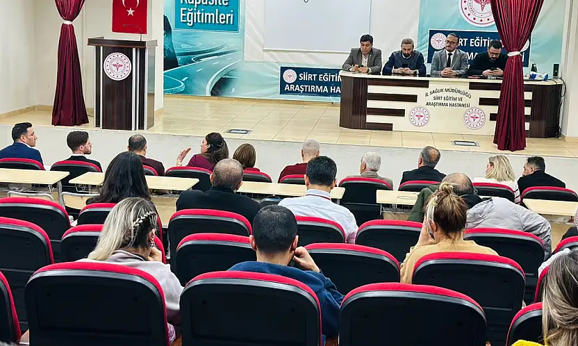 Siirt Eğitim ve Araştırma Hastanesi SDS standartları kapsamında denetlendi
