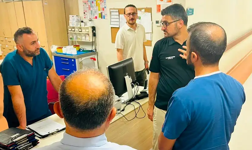 Siirt Eğitim ve Araştırma Hastanesinde 3 Saatlik Saha İncelemesi: Eksiklikler Tek Tek Not Alındı