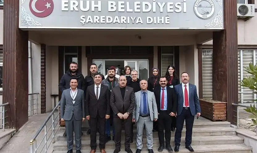 Siirt Eruh Belediyesi'nde Sağlık Hizmetleri Değerlendirme Toplantısı