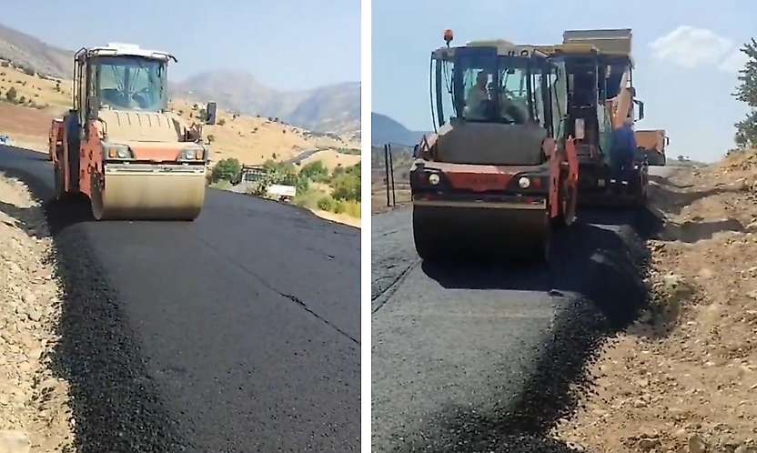 Siirt Eruh'ta Köy Grup Yolları İçin Çalışmalar Başlatıldı