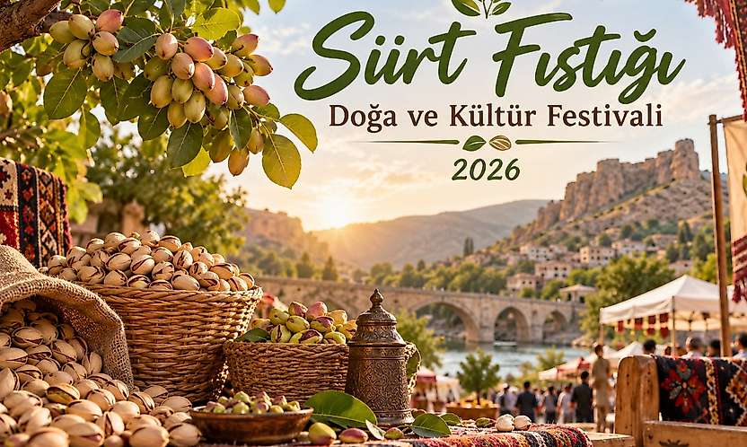 Siirt Fıstığı Doğa Ve Kültür Festivali 3 Ekim'de Başlıyor