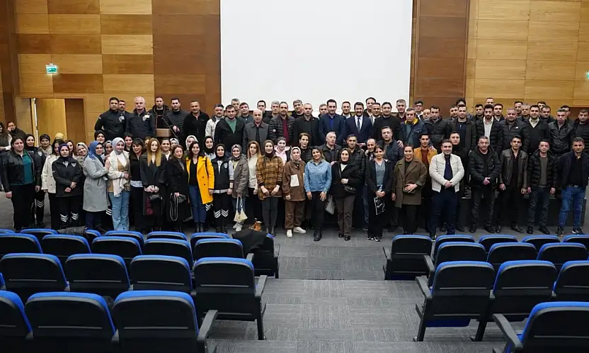 Siirt Gençlik ve Spor İl Müdürü İsmail Çalgan güvenlik personeliyle bir araya geldi