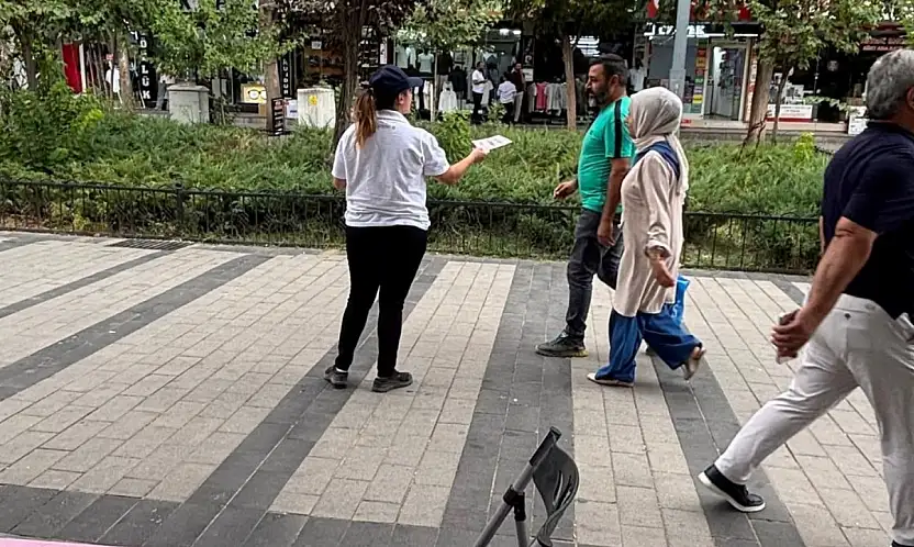 Siirt Güres Caddesi'nde Organ Bağışı İçin Farkındalık Standı Kuruldu