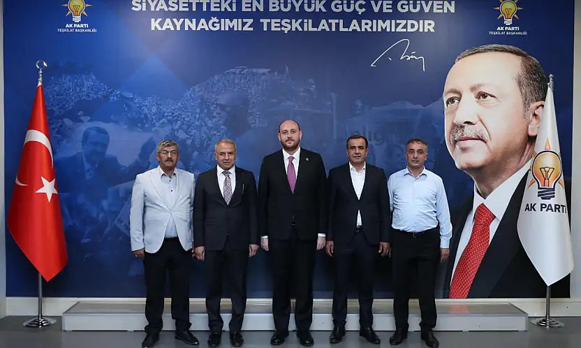 Siirt İl Genel Meclisi Başkanı Çarlık'tan AK Parti Teşkilat Başkanına Ziyaret