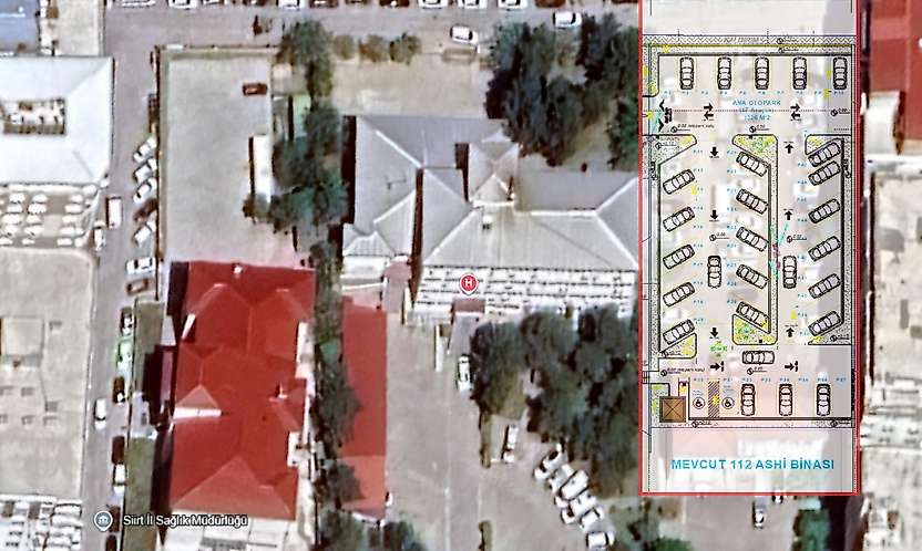 Siirt İl Sağlık Müdürlüğü Yanındaki Arazi Otoparka Dönüştürülüyor