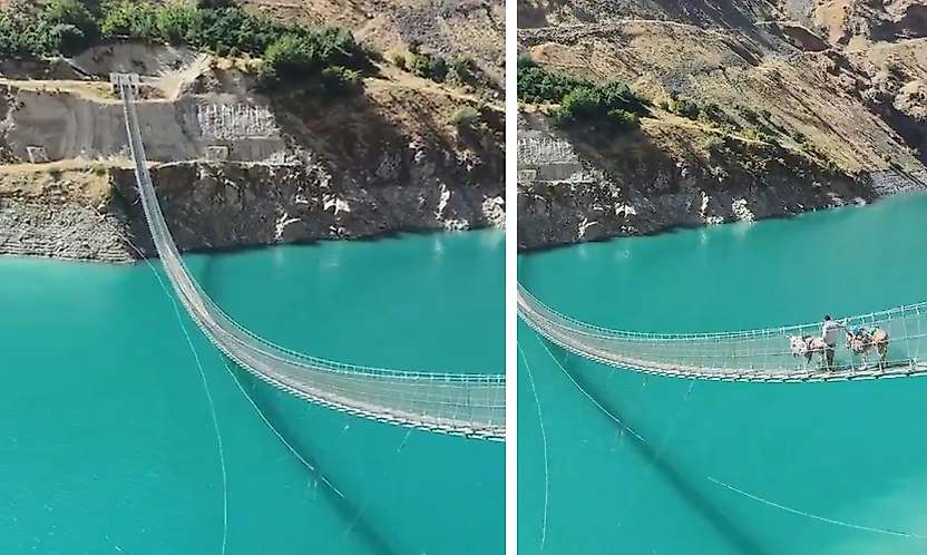 Siirt ile Bitlis Arasında 180 Metrelik Asma Köprü Çilesi: Vatandaşlar Güvenli Geçiş İstiyor