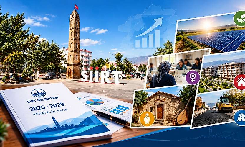 Siirt'in 5 Yıllık Yol Haritası Belli Oldu: 17,2 Milyar TL'lik Plan, 4 Amaç, 18 Hedef