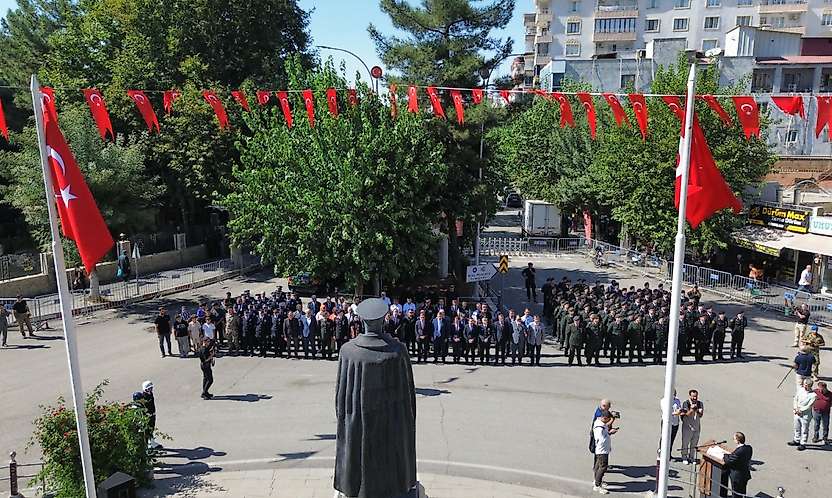 Siirt'in Şeref Günü Atatürk'ün Kente Gelişinin 110. Yılında Törenlerle Kutlandı