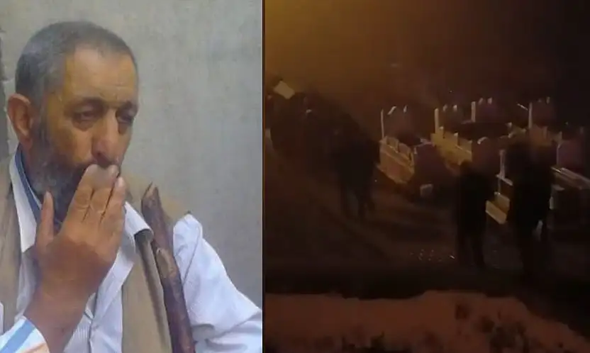 Siirt'in sevilen simalarından Zeki Amca son yolculuğuna uğurlandı