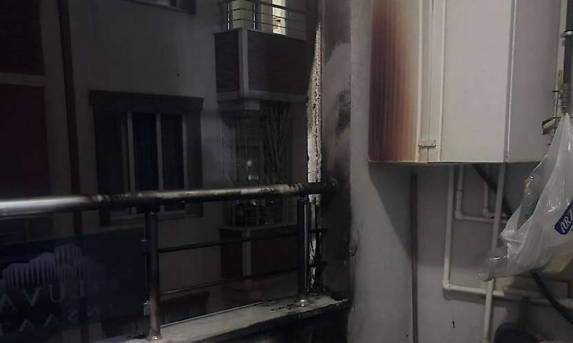 Siirt Kurtalan'da Apartman Dairesinde Çıkan Yangın Söndürüldü