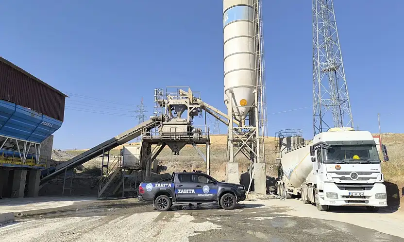 Siirt Kurtalan'da Beton Santralinin Faaliyetleri Durduruldu, İşletmeye Cezai İşlem Uygulandı