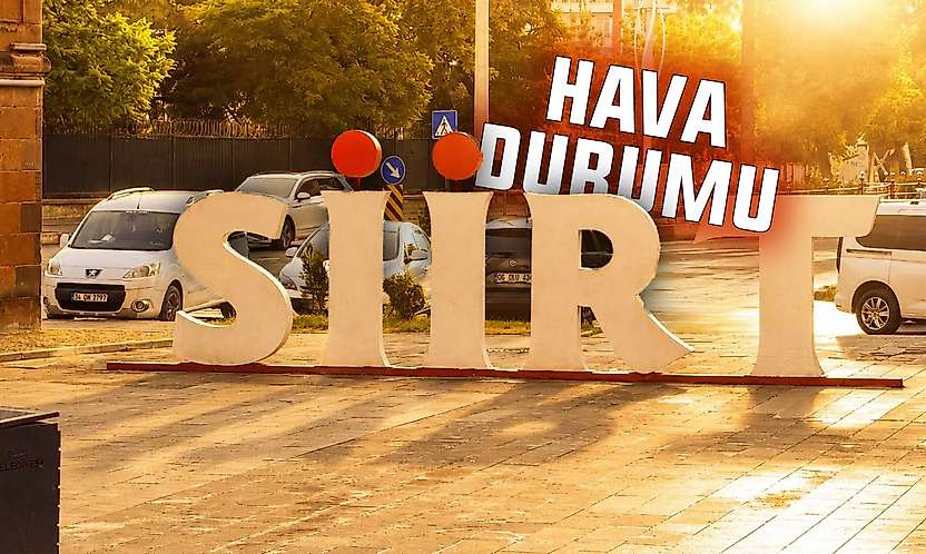 Siirt, Meteoroloji Verilerine Göre Kavurucu Sıcakların Etkisi Altına Giriyor: Sıcaklıklar 40 Dereceye Yaklaşacak!