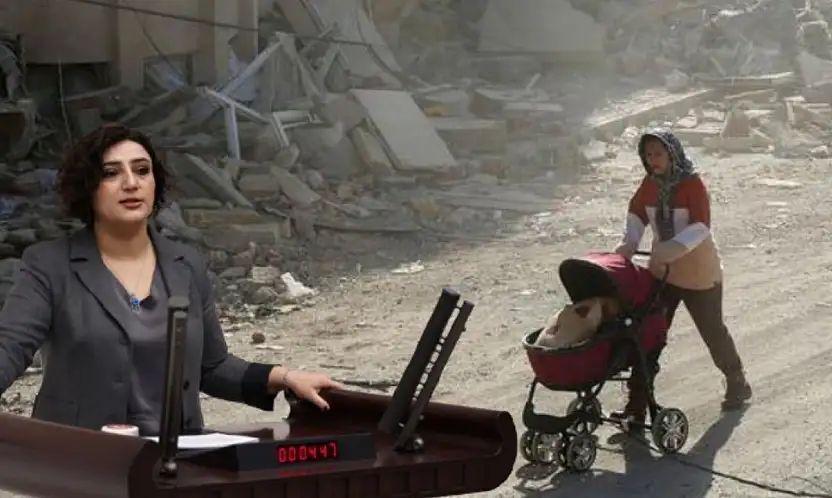 Siirt Milletvekili Sarıtaş'tan 6 Şubat'ın  depreminin yıl dönümünde Bakanlığa kadın ve çocuklar için soru önergesi