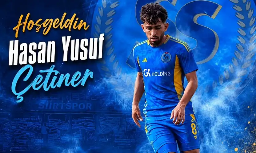 Siirt Spor FK'dan Yeni Transfer: Hasan Yusuf Çetiner Kadroda