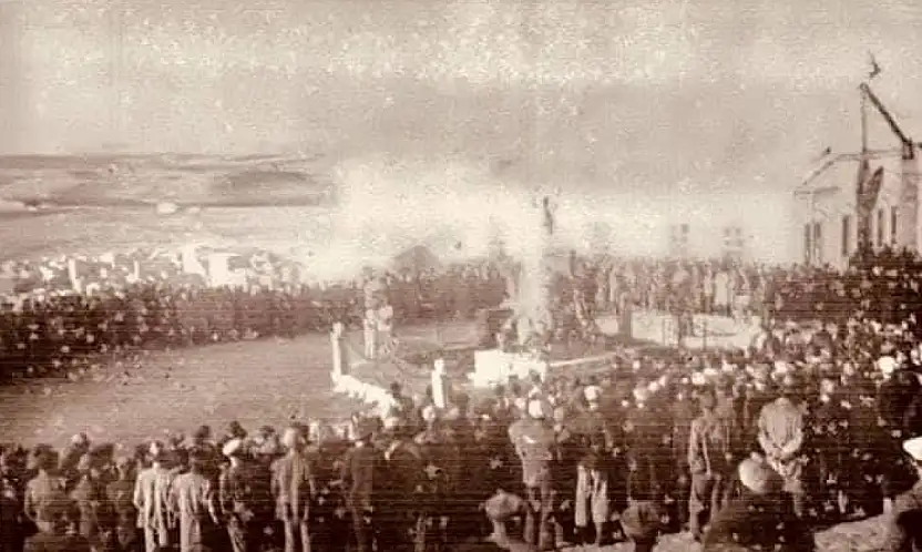 Siirt'te 1938'de Düzenlenen Atatürk'ü Anma Töreninin Fotoğrafları Ortaya Çıktı