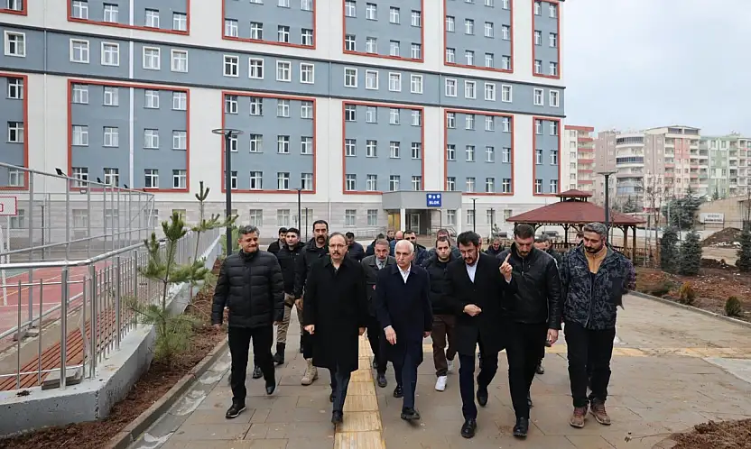 Siirt'te 2 bin 190 kapasiteli yeni erkek KYK yurdu hizmete giriyor