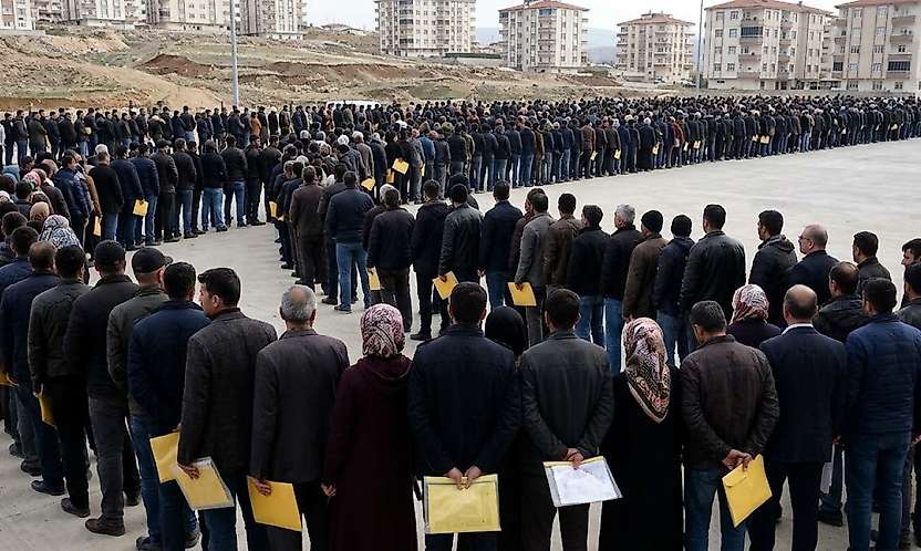 Siirt'te 921 Kişilik TYP Alımına 8 Bin 444 Kişi Başvuruda Bulundu