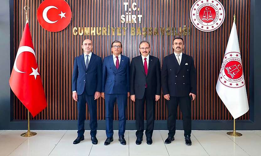 Siirt'te Adli Yılın İlk Gününde Vali Kızılkaya'dan Yargı Ziyaretleri