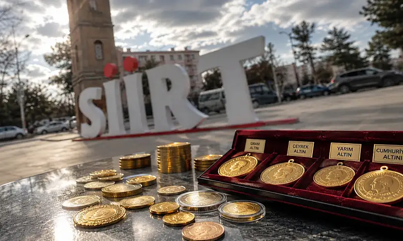 Siirt'te Altın Fiyatları: Gram Altın 6 Bin 558 TL Oldu