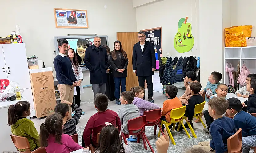 Siirt'te anaokulu öğrencilerine sağlıklı yaşam bilinci aşılandı