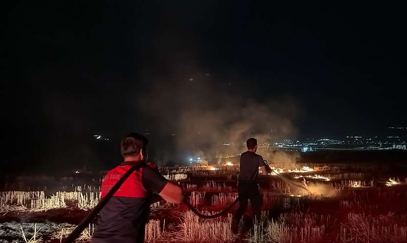 Siirt'te Anız Yangını Tepkisi: İtfaiye 4 Kez Gitti, Yangın Çıkarmaya Devam Edildi