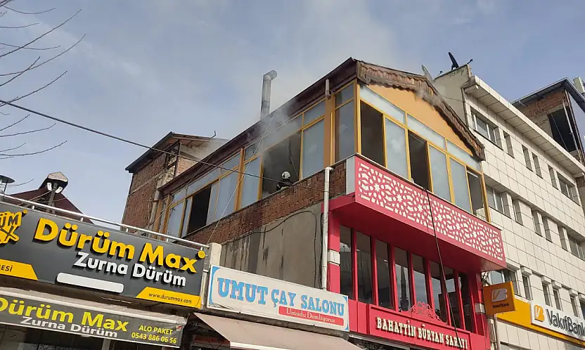 Siirt'te büryancıda korkutan yangın paniği