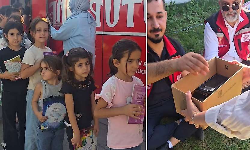 Siirt'te Çocuklar Telefon Ve Tableti Bıraktı, Parkta Bir Araya Geldi