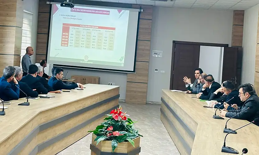 Siirt'te Devamsızlığı Azaltmaya Yönelik Eylem Planı Masaya Yatırıldı