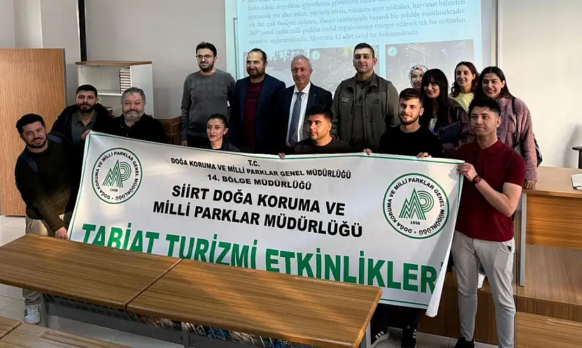 Siirt'te Doğa Turizmi ve Sürdürülebilir Turizm Eğitimi Düzenlendi
