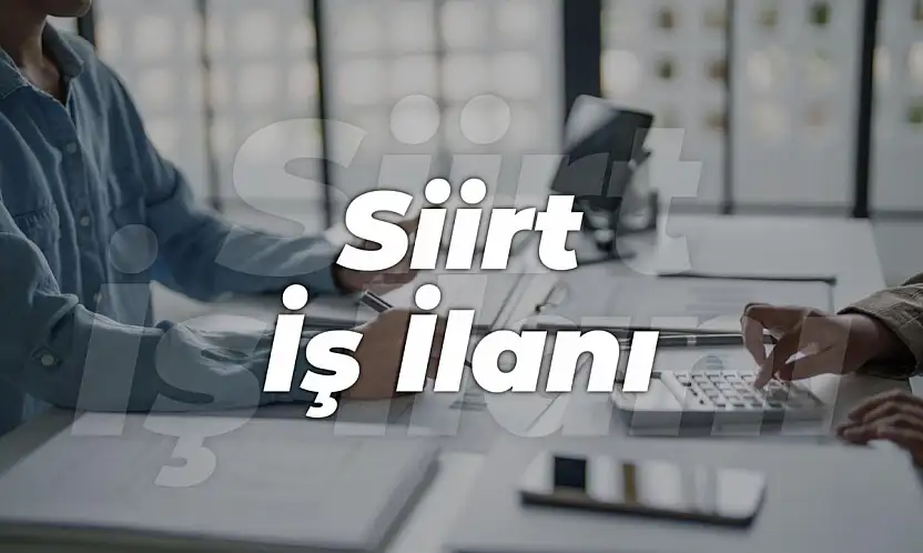 Siirt'te Doğu Prefabrik 5 Kişi İstihdam Edecek