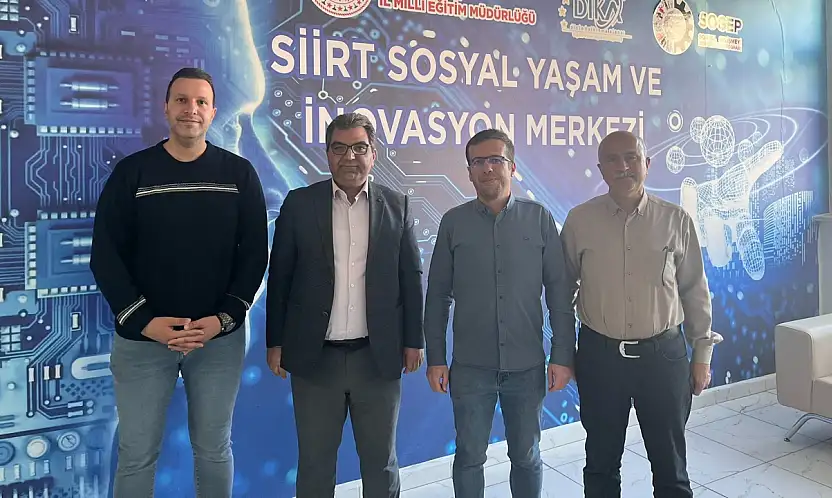 Siirt'te Eğitim ve Ekonomi İş Birliği Görüşmesi
