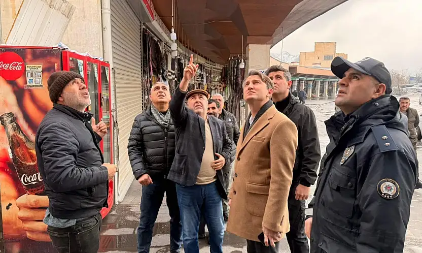 Siirt'te esnafın yaşadığı sorunlar için kaymakamlık harekete geçti