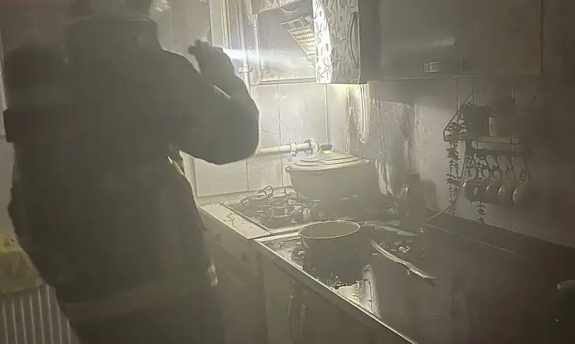 Siirt'te Ev Yangını!