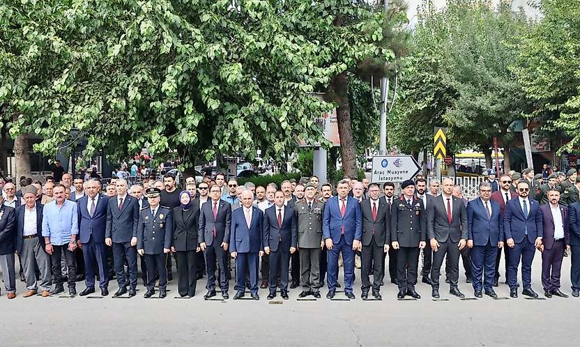 Siirt'te Gaziler Günü Törenlerle Kutlandı