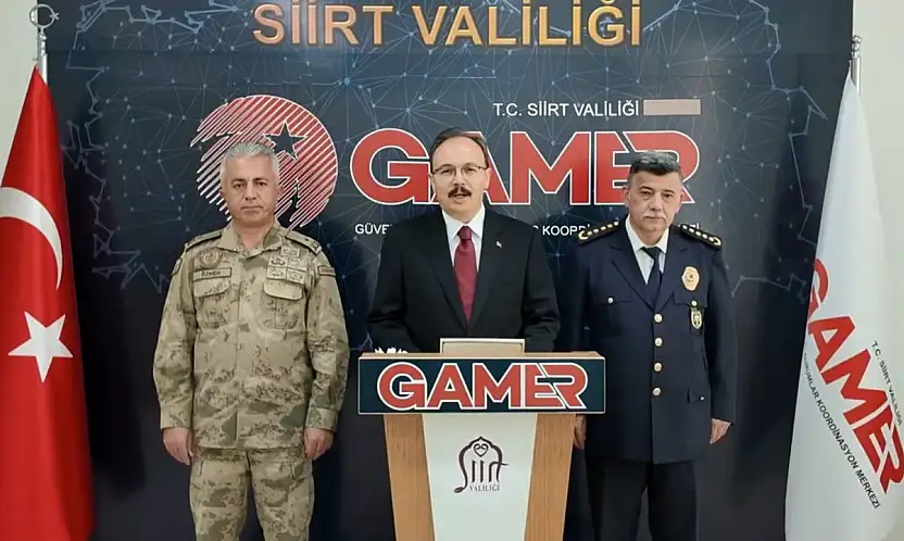 Siirt'te Güvenlik ve Asayiş Toplantısı: Vali Kızılkaya, ''Siirt'in huzuru için kararlılıkla çalışıyoruz''