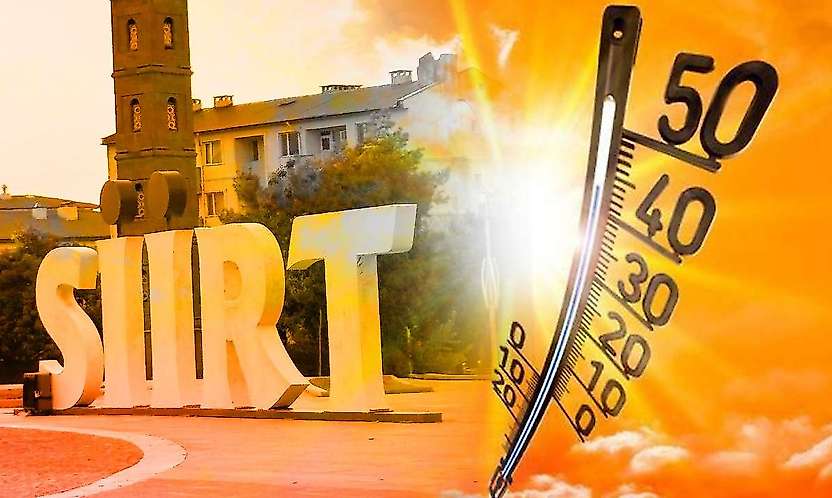 Siirt'te Hafta Sonu Kavurucu Sıcaklar Etkili Olacak: Sıcaklık 41 Dereceye Çıkacak