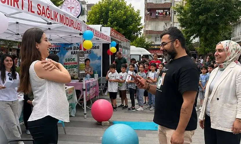 Siirt'te ''Hareket Yaşı'' Uygulamasına Yoğun İlgi: Hedef Aşıldı, 8 Bin 986 Kişiye Ulaşıldı