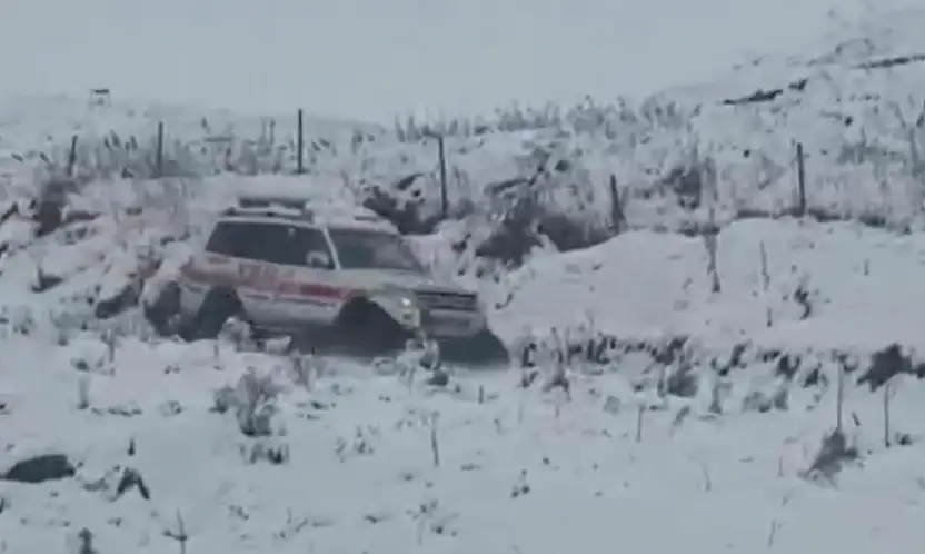 Siirt'te hastalar için UMKE'den zamanla yarışan müdahale