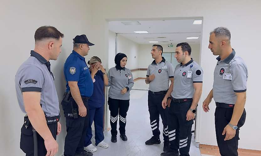 Siirt'te Hastanede Bebek Kaçırma Tatbikatı Gerçekleştirildi