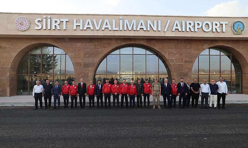 Siirt'te Havalimanı'nın Açılış Tarihi Açıklandı