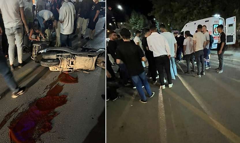 Siirt'te İki Motosiklet Çarpıştı: Kadın Sürücü Yaralandı