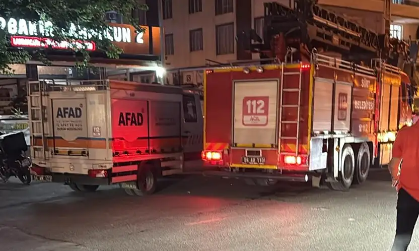 Siirt'te İş Yeri Yangını İhbarı Ekipleri Harekete Geçirdi